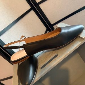 🥿 🐝 Madewell: Slingback Flat in Leather 🐝🥿